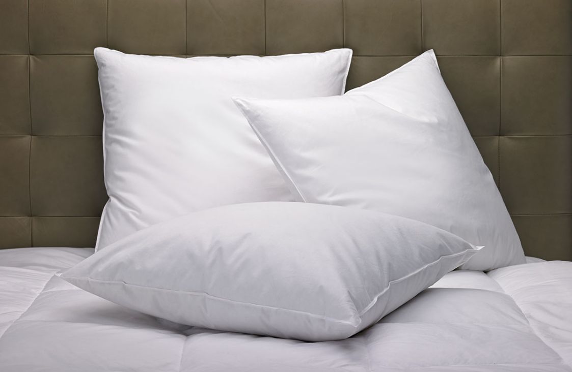Almohada de plumas y plumon 51 x 91 cm