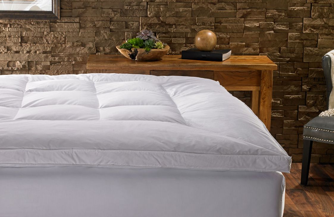 Down pillow topper cheap